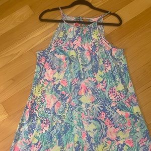 Lilly Pulitzer halter style dress Size M
